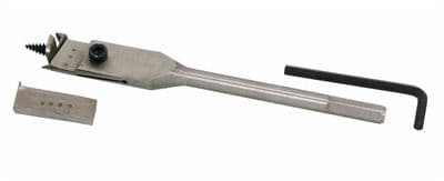 Expansive Flat Wood Boring Drill Bit Set 22 -76mm Adjustable Spade Bit