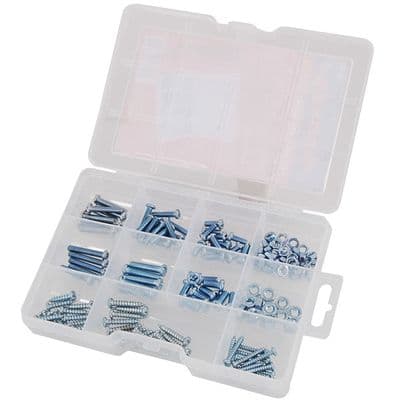 Fixing Set M5 M6 Assorted Nuts Bolts & Self Tapping Screws