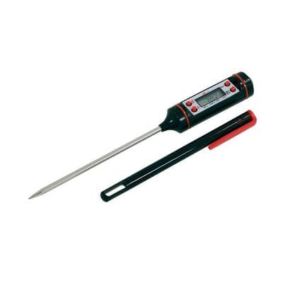 Food Thermometer Digital Stainless Steel Probe Meat Milk