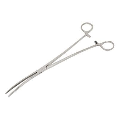 Forceps 380mm Curved Nose Stainless Steel Haemostat