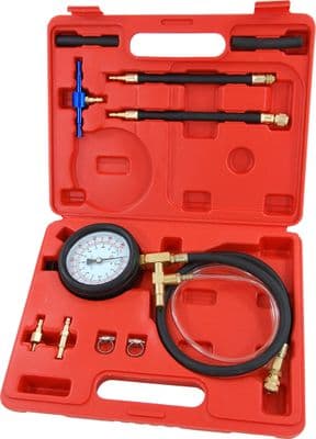 Fuel Pump Pressure Tester For Schrader Test Port Systems Petrol & Diesel