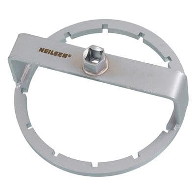 Fuel Tank Lid Remover 155mm 12-Rib for Volvo 1/2in