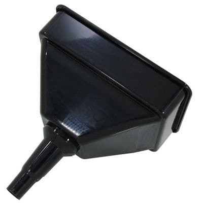 Funnel 4.5L Rectangular Plastic with Filter Heavy Duty