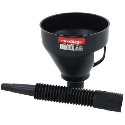 Funnel Set 2pc Detachable Flexible Spout for Fluid Filling