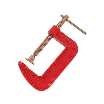 G Clamp 3in 75mm Heavy Duty Malleable Steel