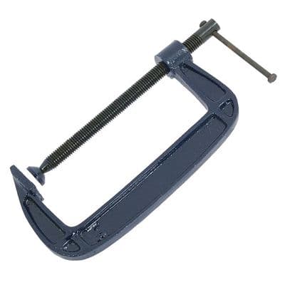 G Clamp 8in 200mm Cast Iron Heavy Duty Screw Clamp