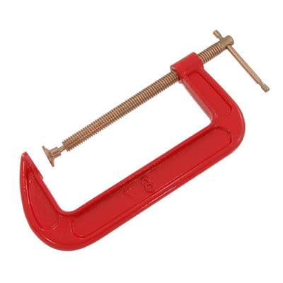G Clamp 8in 200mm Heavy Duty Malleable Steel