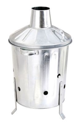 Galvanized Garden Waste Incinerator 15L