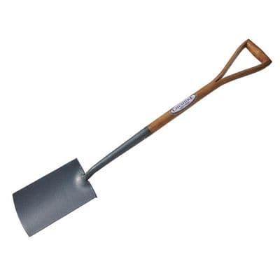 Garden Digging Spade Carbon Steel With Wooden Handle