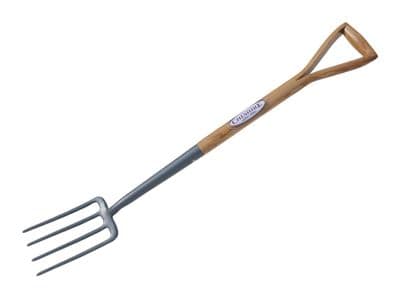 Garden Fork Carbon Steel With Wooden Handle