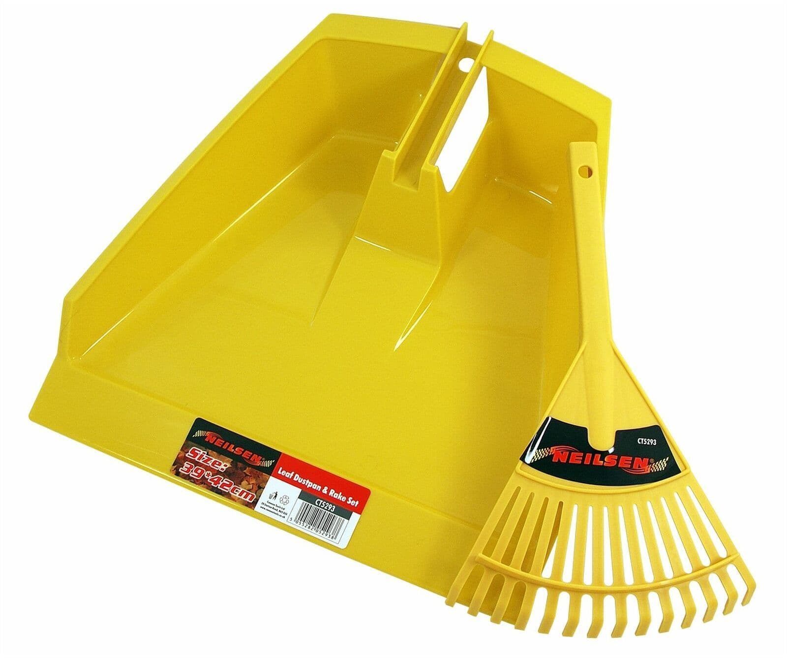Garden Leaf Grass Dustpan And Rake Set Scoop Pan