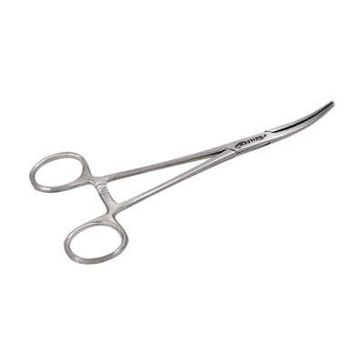 Haemostatic Forceps 150mm Curved Stainless Steel Hemostat