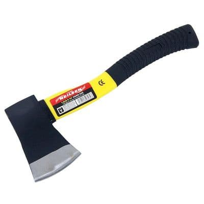 Hand Axe 1.5lb 14in Fibreglass Handle Rubber Grip