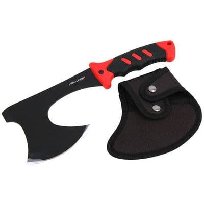 Hand Axe 28.8cm Heavy Duty Stainless Steel TPR Grip