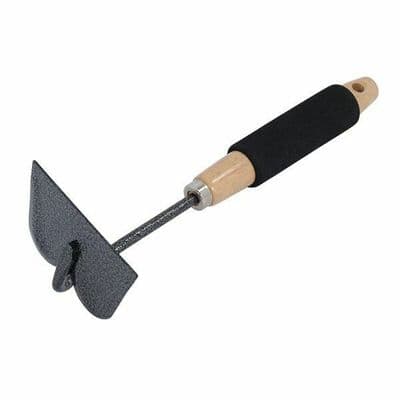 Hand Hoe Cultivator 300mm Dig Plant Dirt Soil Garden Gardener Gardening Tool