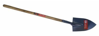 Hardwood Long Handled Handle Round Mouth Irish Shovel Spade