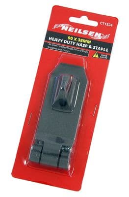 Hasp And Staple Lock 90mm X 38mm For Shed Padlock