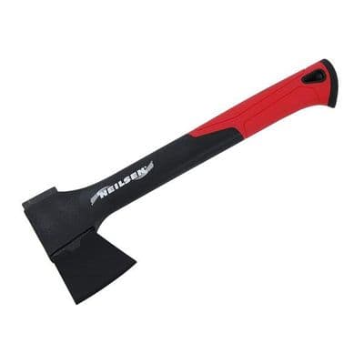 Hatchet 14in 400g Carbon Steel Camping Axe Soft Grip