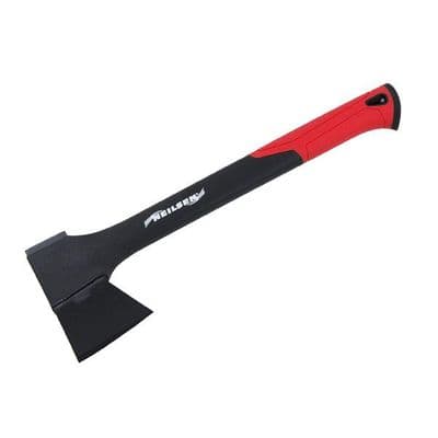 Hatchet 18in Carbon Steel Camping Hand Axe Soft Grip