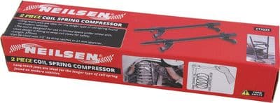 Heavy Duty Coil Spring Compressor Kit Twin Hook Coil Suspension Clamp Kit 300mm