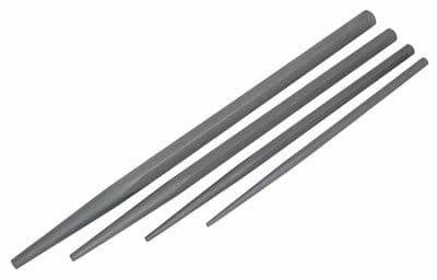 Heavy Duty Professional Taper Punch Set - 4Pc Extra Long Jumbo Punches