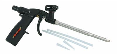 Heavy Duty Teflon Foam Gun Applicator + 10Pc Expanding Nozzle Set
