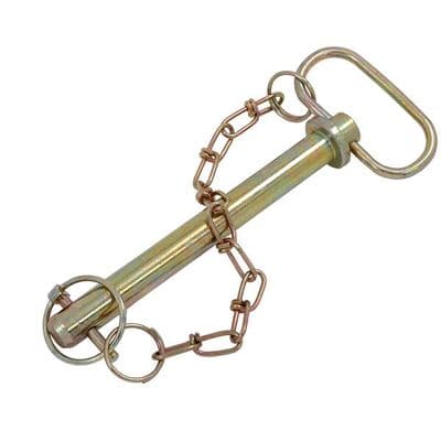 Hitch Pin 25mm x 165mm Trailer Towing Linchpin & Chain