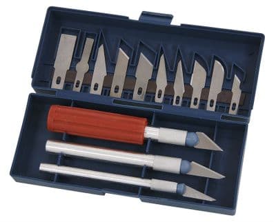 Hobby Knife Set - 13Pc