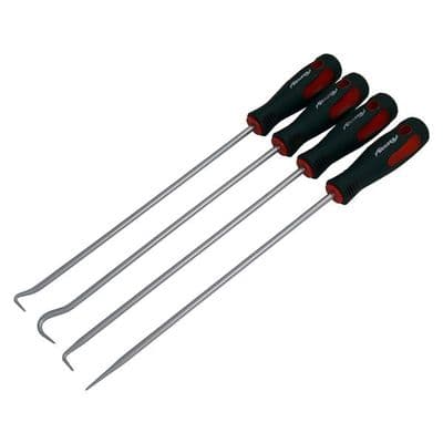 Hook & Pick Set 4pc Extra Long O-Ring Seal Removal Tools
