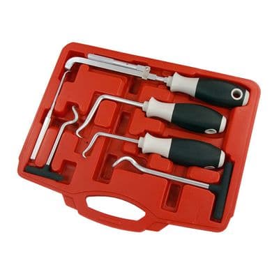 Hook & Pick Set 6pc Seal O-Ring & Hose Removal Tools