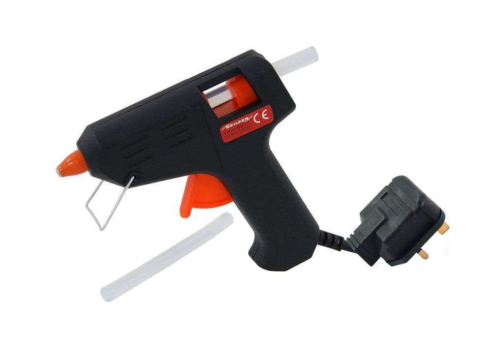 Hot Melt Mini Glue Gun Electric With 2 Adhesive Glue Sticks