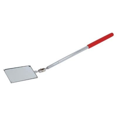 Inspection Mirror 50 x 80mm Telescopic 310-475mm Flexible Head