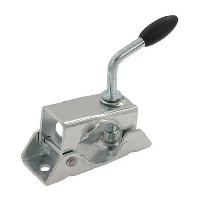 Jockey Wheel Clamp 48mm & Handle Set Caravan Trailer