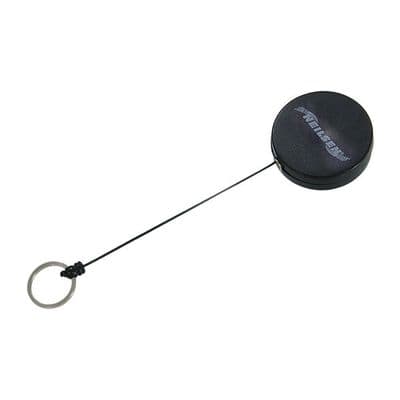 Key Reel 650mm Retractable Nylon Cord Belt Clip Keyring