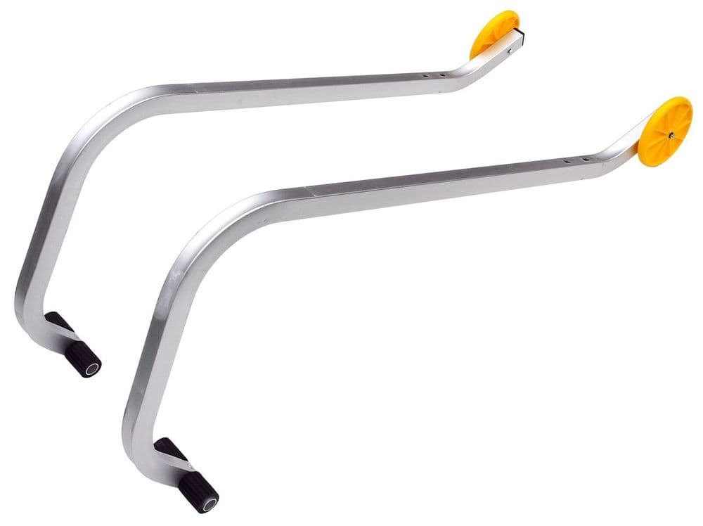 Ladder Roof Hooks Kit For Extension Ladders Roofing With Wheels & Fixings