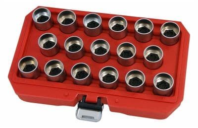 Land Rover Locking Wheel Nut Rim Master Key Set 17 Pc Sizes A To Q