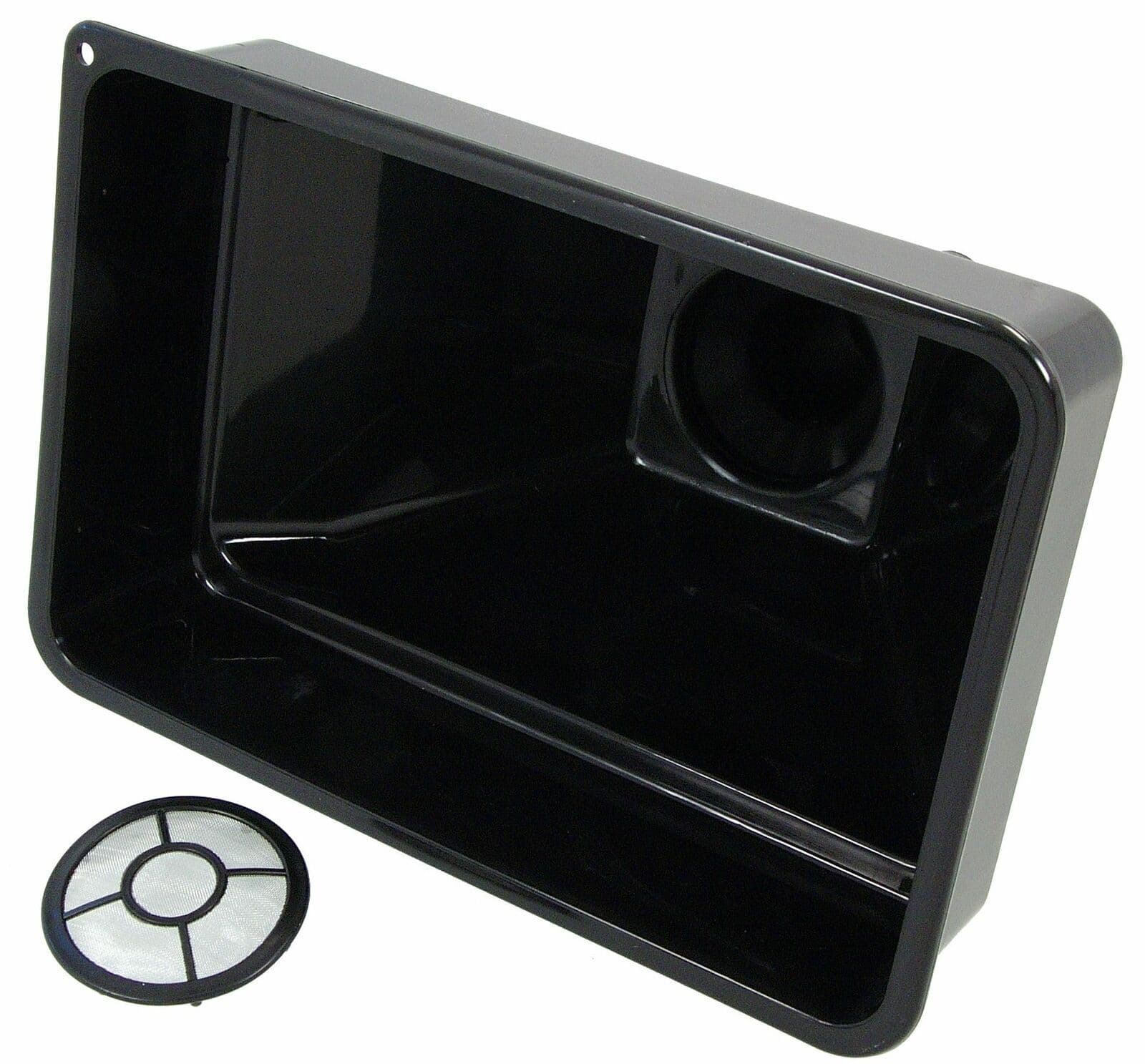 Large Plastic Rectangular Funnel With Filter 4 5L 280mm X 190mm