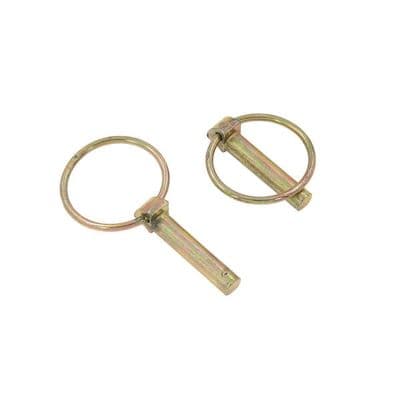 Lynch Pins 8mm Pack of 50 Wheel & Axle Retaining Pins