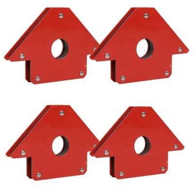 Magnetic Welding Holder 4in 50lb for Tacking and Alignment 4pc Multi Buy Pack