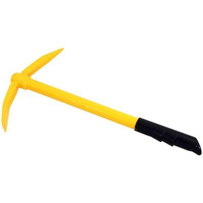 Mattock Pick Axe 430mm Steel Handle Compact Digging