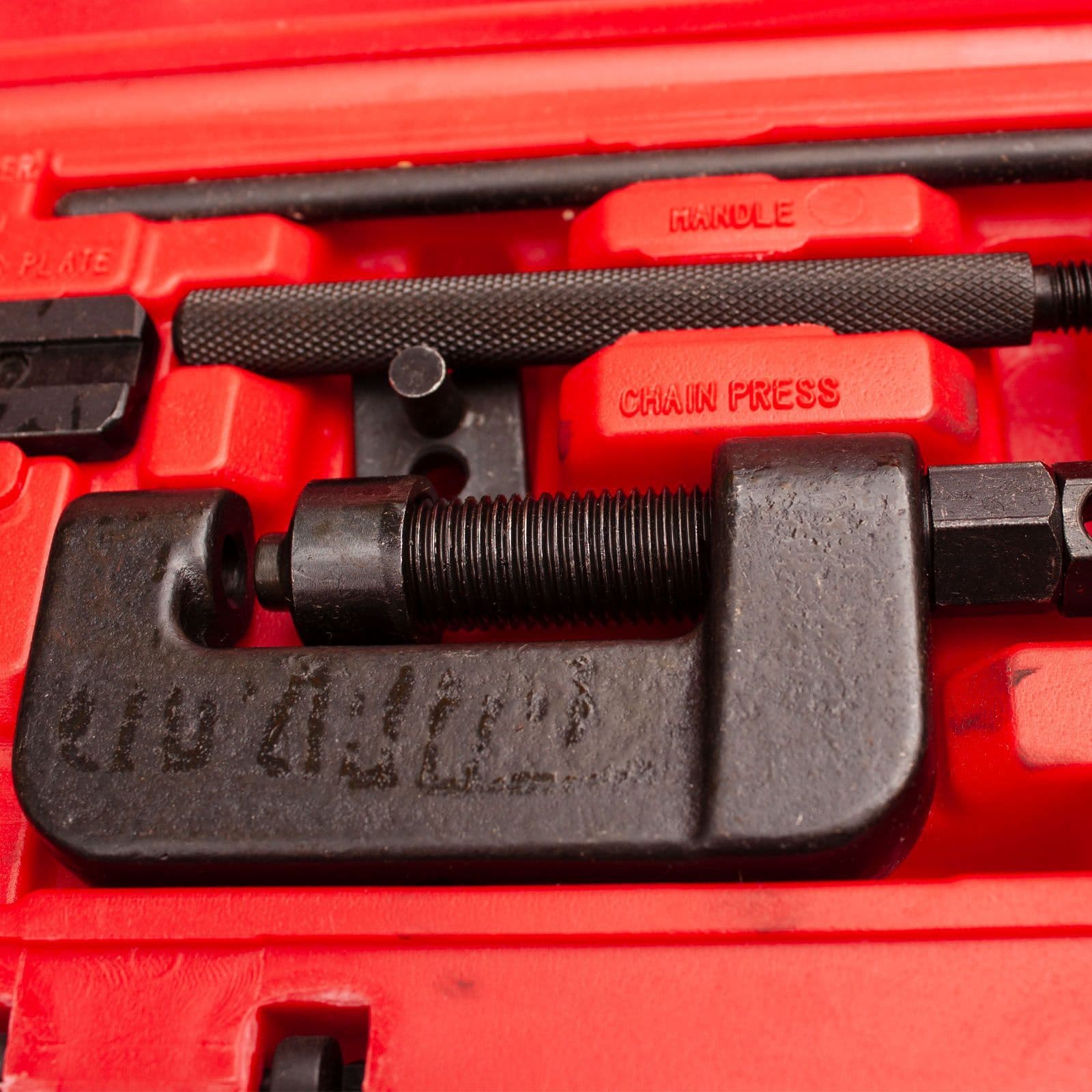 Motorbike Chain Breaker Splitter Riveting Tool Heavy Duty Rivet Repair Set