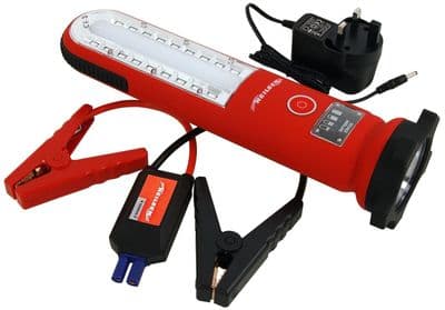 Multi-Function 500 Amp Jump Starter, Working Light & Power Bank