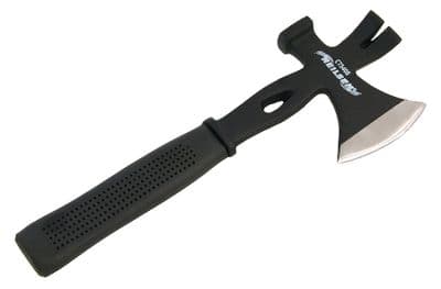 Multi Tool Hatchet Wood Axe Hammer Pry Bar Nail Puller Builder Roof Log