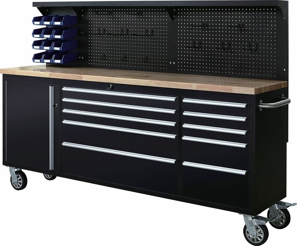 Neilsen 84 Inch 7 Feet Long Toolbox Tool Chest On Wheels Ct4125