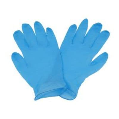 Nitrile Gloves Medium Powder Free Latex Free Box of 100