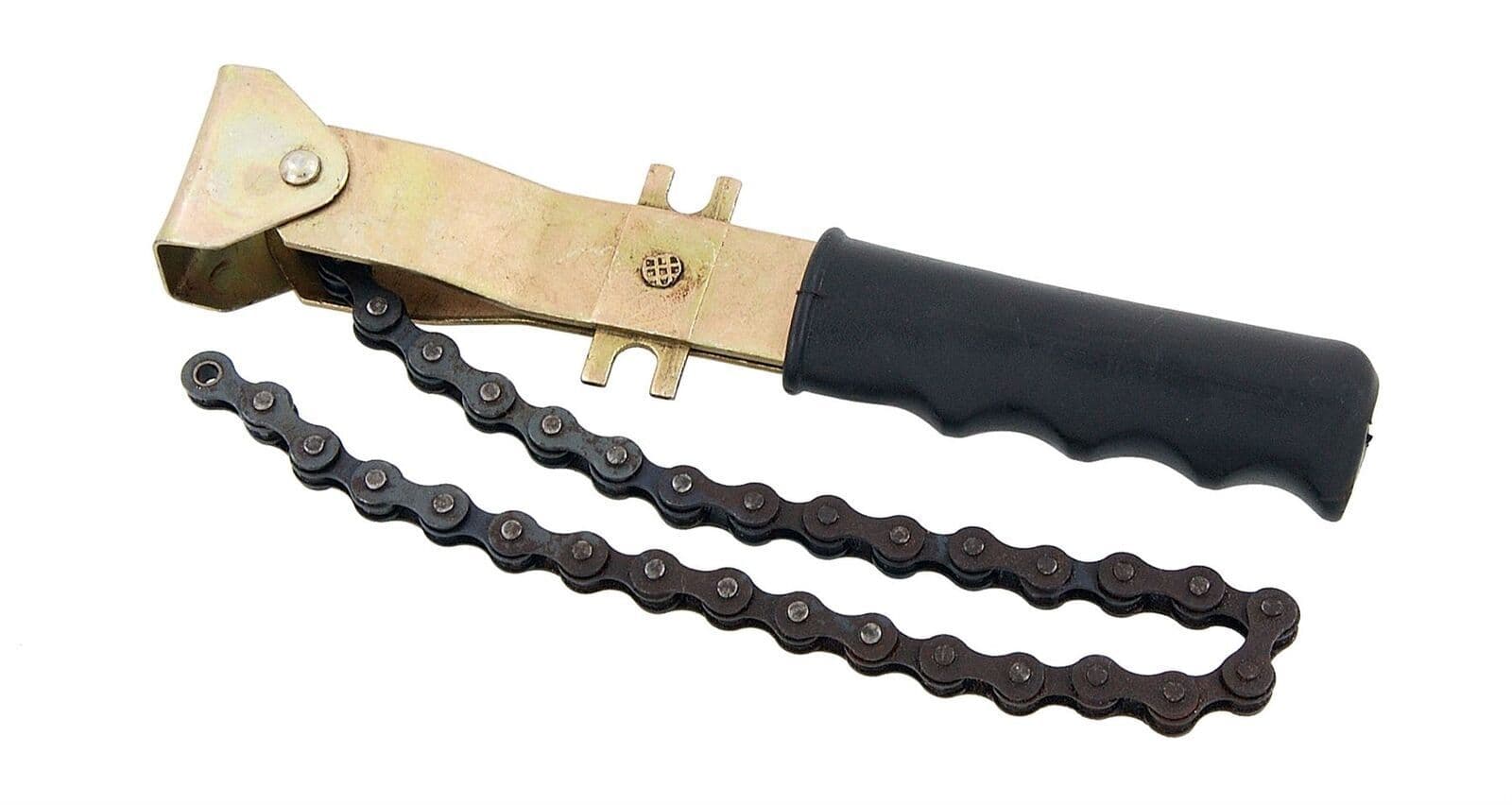 Oil Filter Wrench Chain Type With Plastic Moulded Handle 200mm Capacity