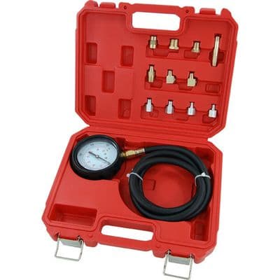 Oil Pressure Tester Kit Universal 0-500psi Petrol Diesel