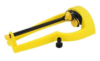 Oscillating Lawn Sprinkler Watering Garden Pipe Hose Water Flow With 15 Holes