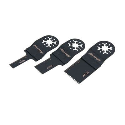 Oscillating Multi Tool Blade Set 3pc HCS 10mm 20mm 35mm