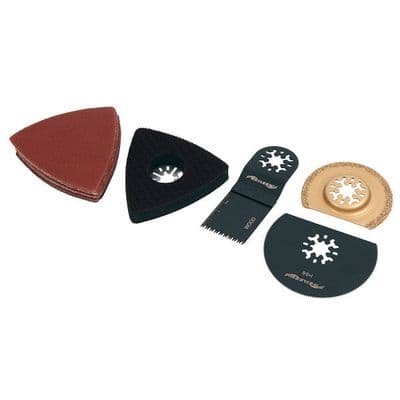 Oscillating Tool Blade Set 35/65/80mm 14pc Saw Sanding Grout